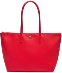 ★LACOSTE★ Women's L1212 Small Shopper Bag NF1888P55G 141 Lacoste Women's L.12.12 Concept Zip Tote Bag NF1888PO